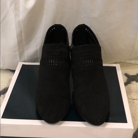 KAREN SCOTT: Suede Booties - Picture 3 of 7